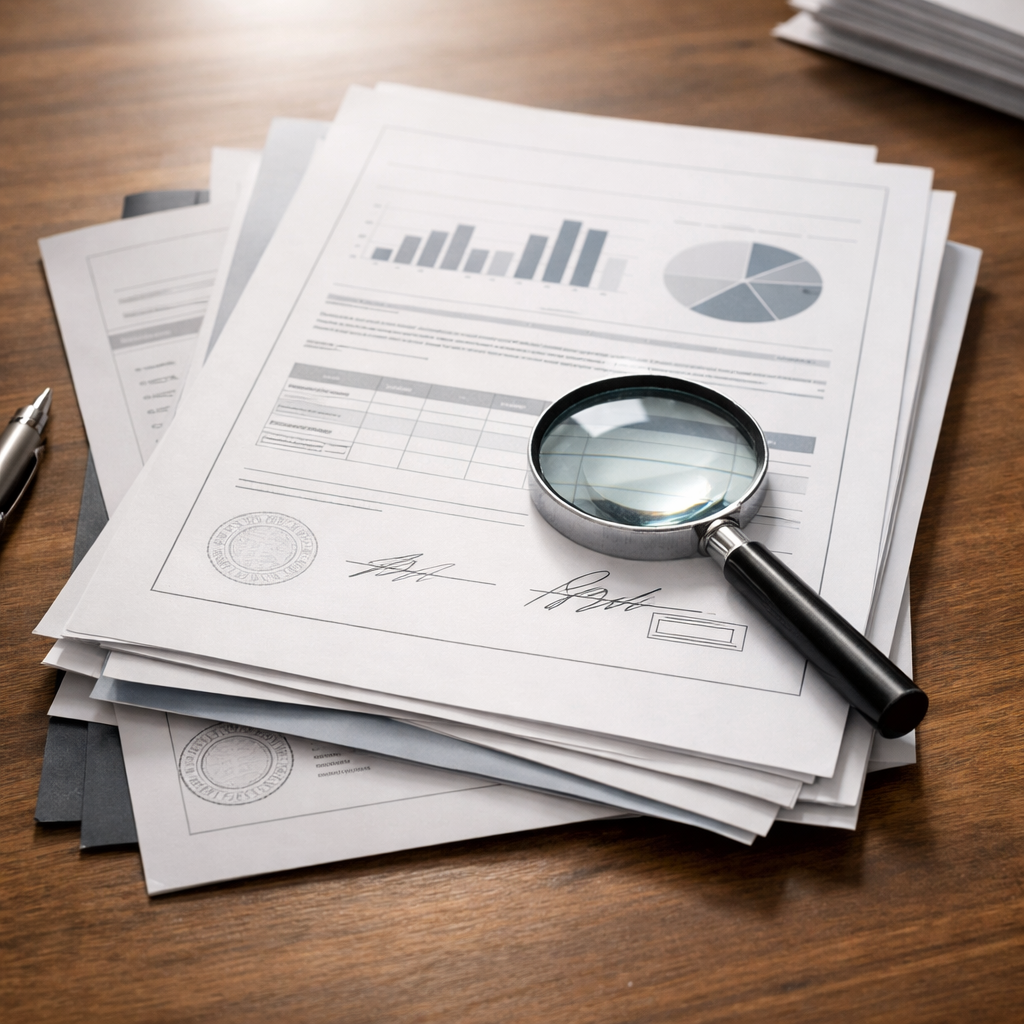 Professional commercial documents in Dubai