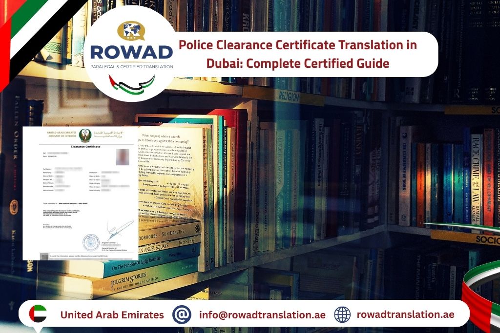 Police Clearance Certificate Translation in Dubai: Complete Certified Guide